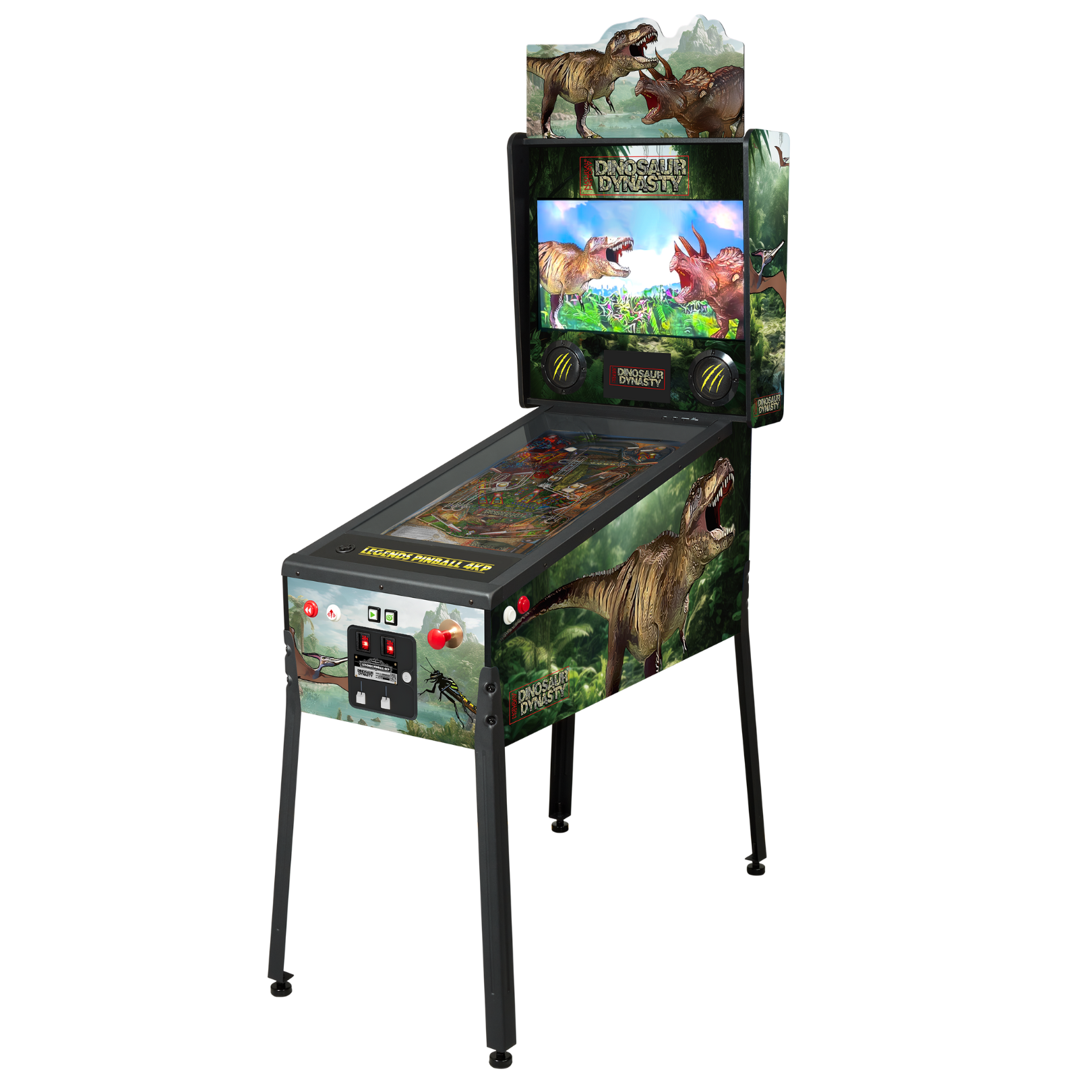 AtGames Affordable Financing Legends Pinball 4KP Dinosaur Dynasty [SE] Initial Payment $500