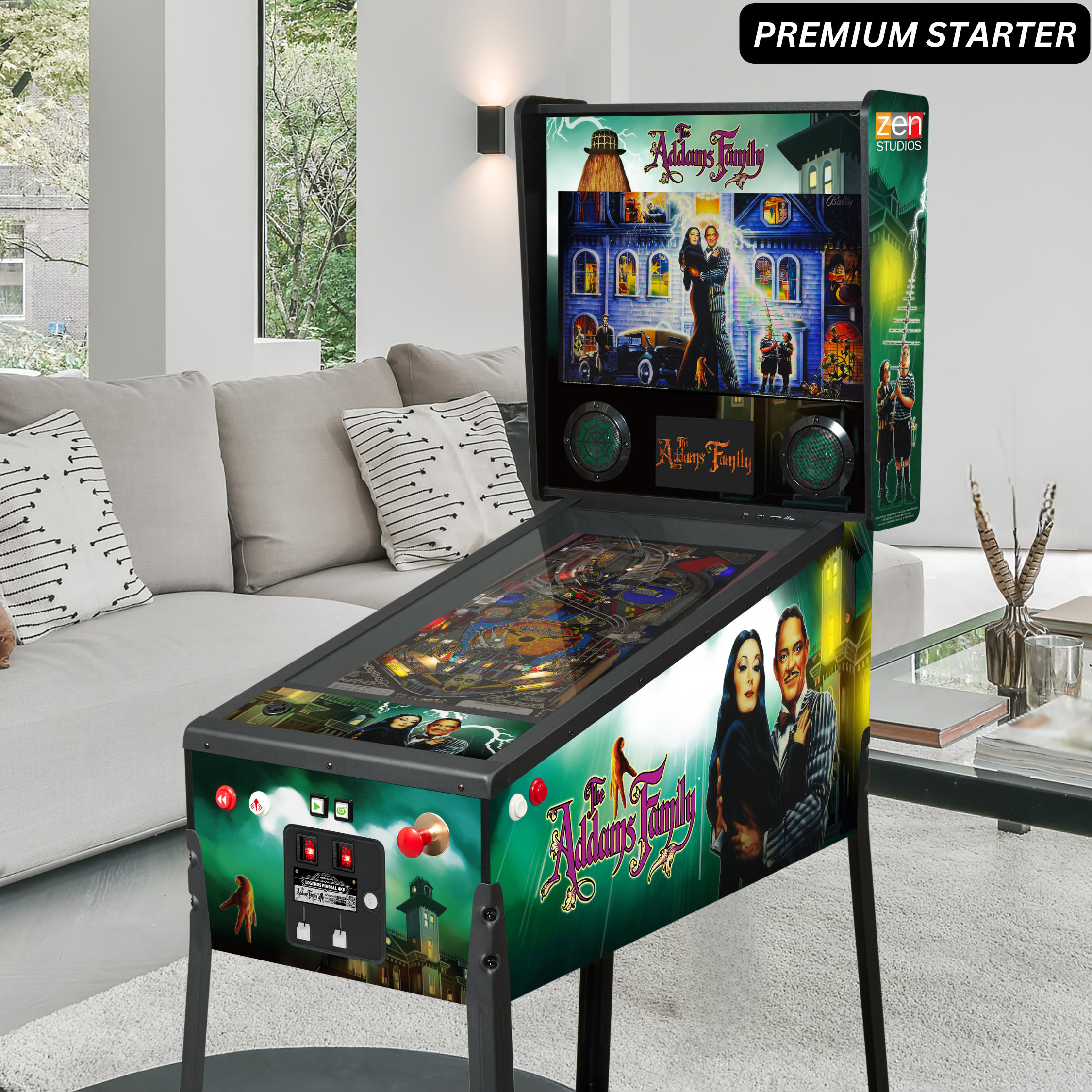 AtGames Affordable Financing Legends Pinball 4KP The Addams Family™ [SE] Initial Payment $500