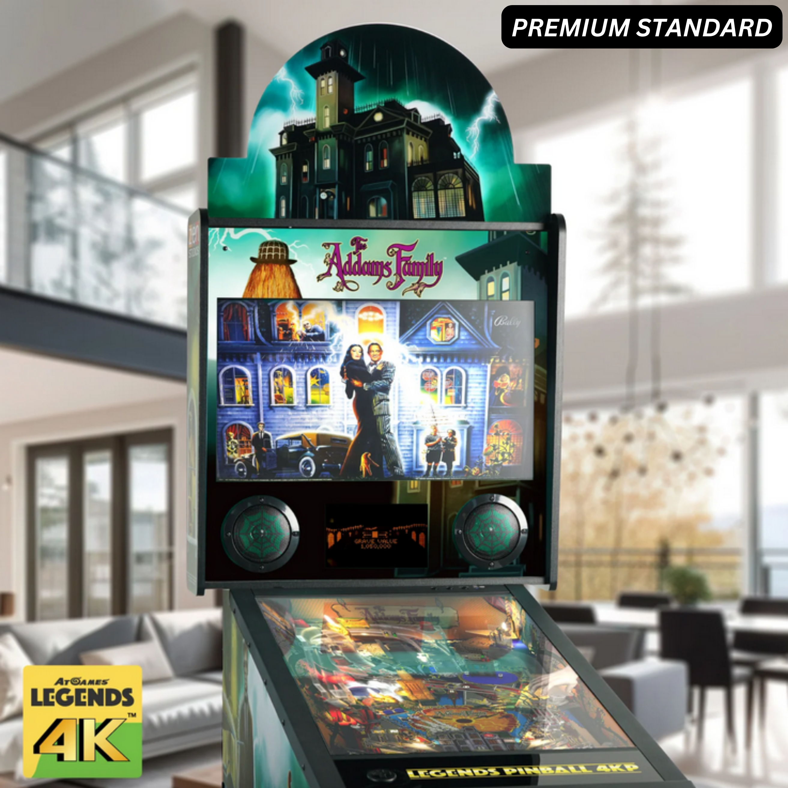 AtGames Affordable Financing Legends Pinball 4KP The Addams Family™ [SE] Initial Payment $500
