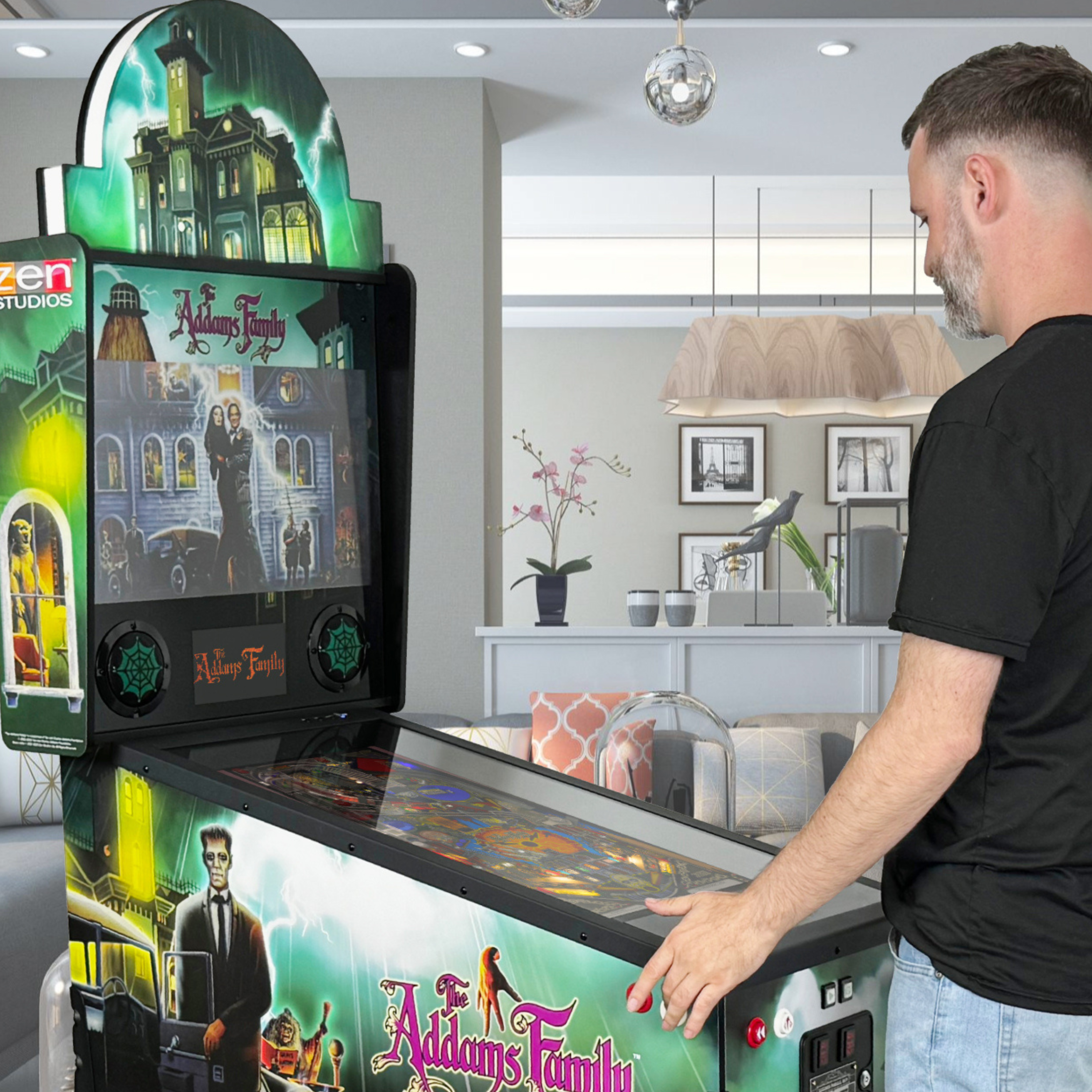 AtGames Affordable Financing Legends Pinball 4KP The Addams Family™ [SE] Initial Payment $500