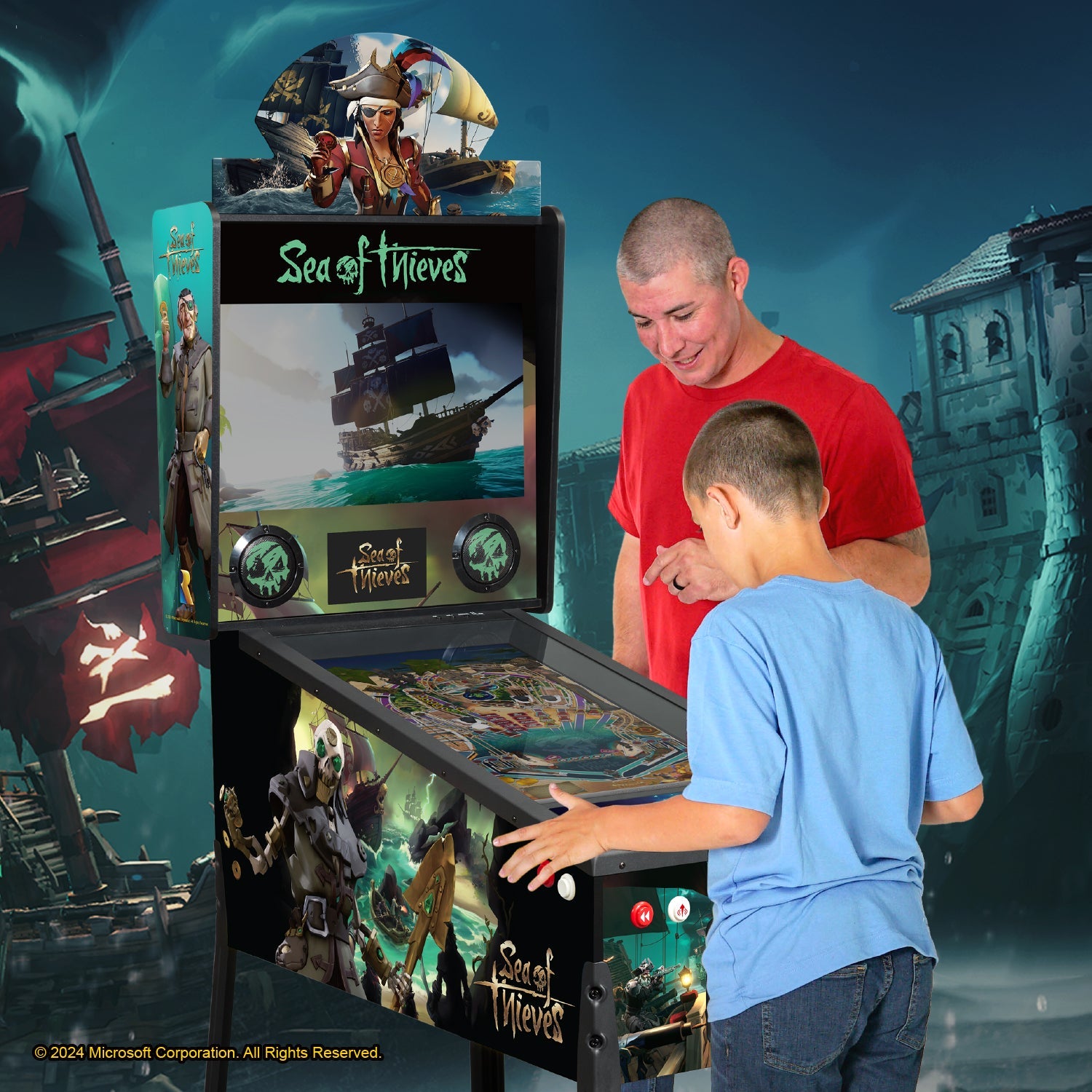 AtGames Affordable Financing Legends Pinball 4KP Sea of Thieves® [SE] Initial Payment $500
