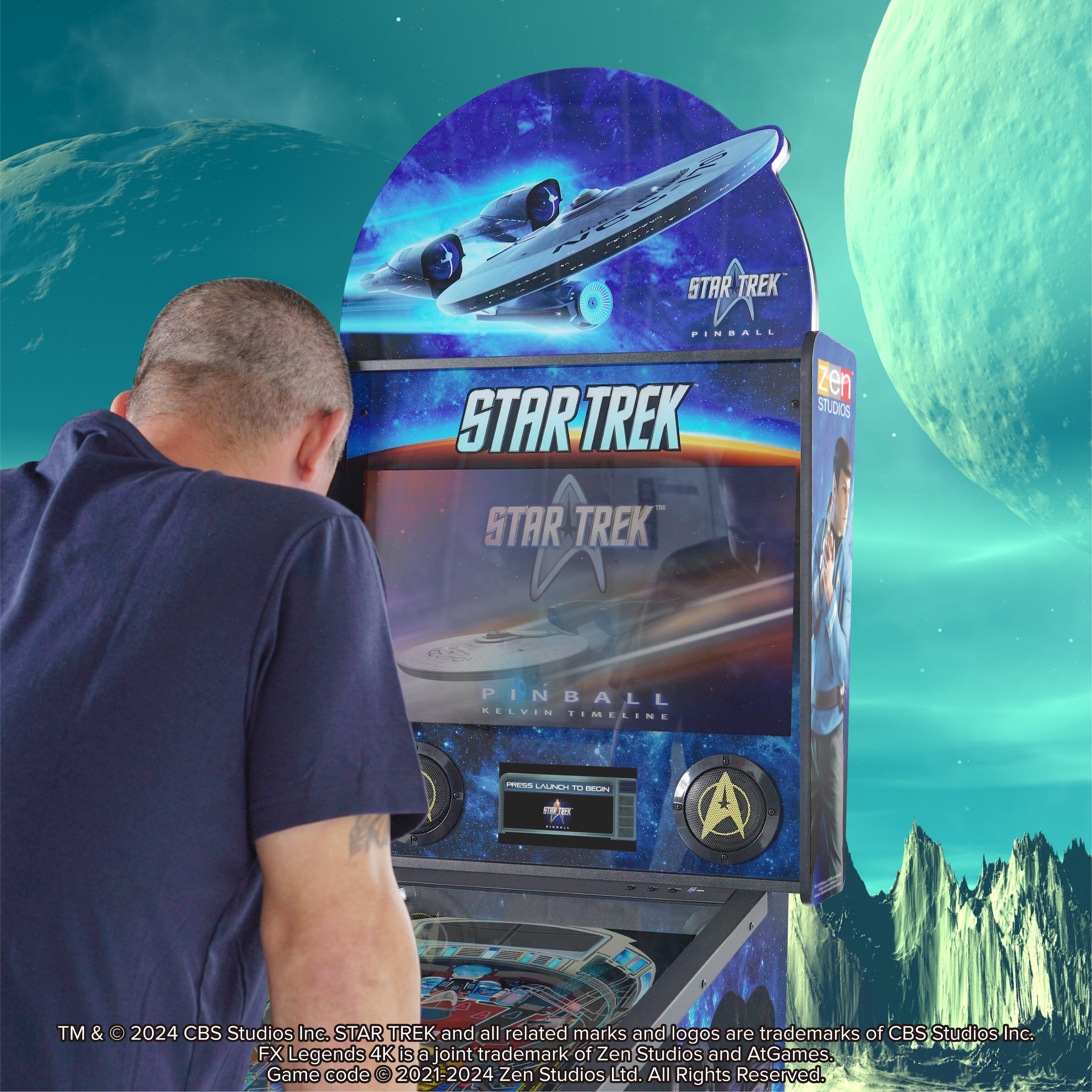 AtGames Affordable Financing FX Legends 4K™ Star Trek™  [CEP] Initial Payment $500