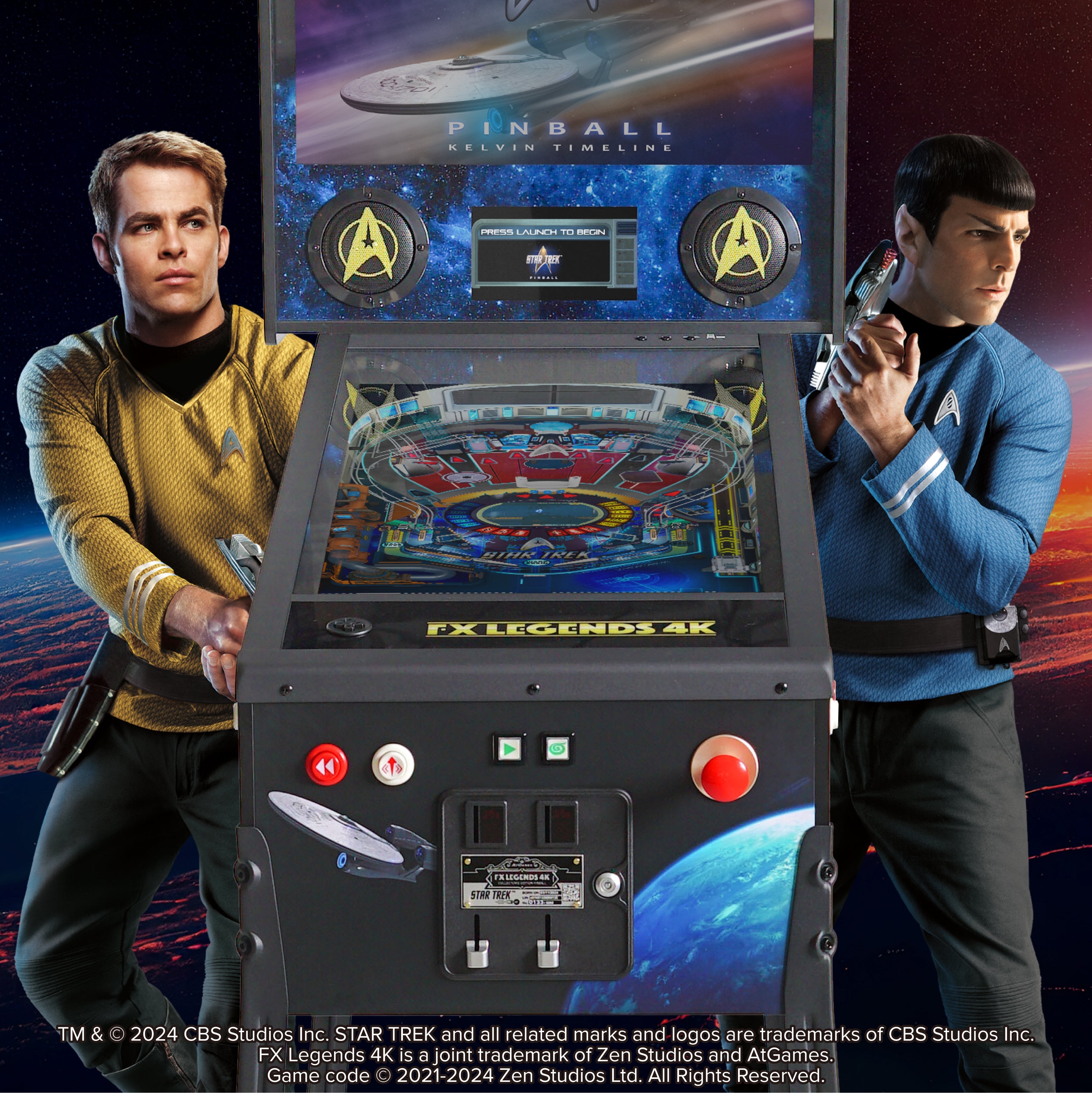 AtGames Affordable Financing FX Legends 4K™ Star Trek™  [CEP] Initial Payment $500